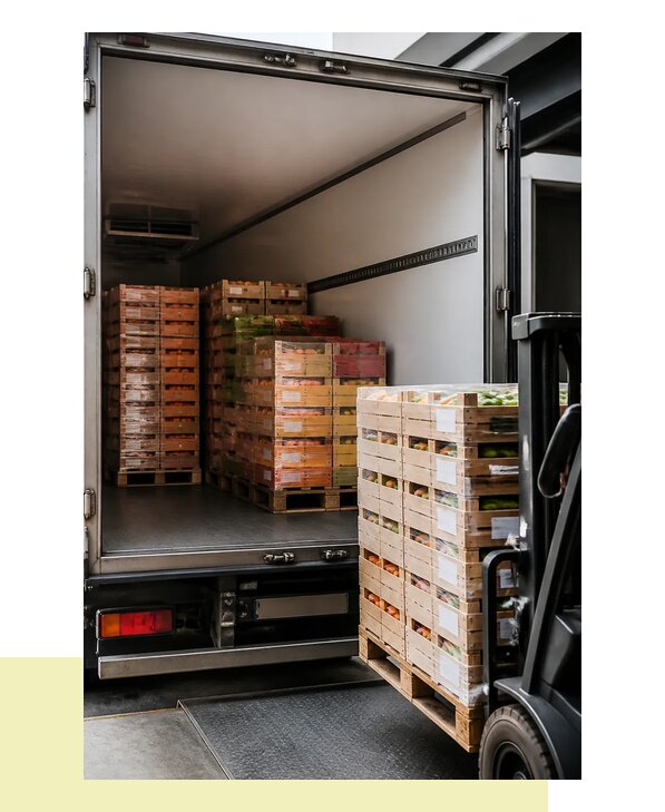 Перевозка сельхозпродукции на паллетах с доставкой в Невинномысск