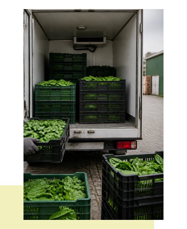Перевозка шпината в Невинномысск с сохранением свежести продукции